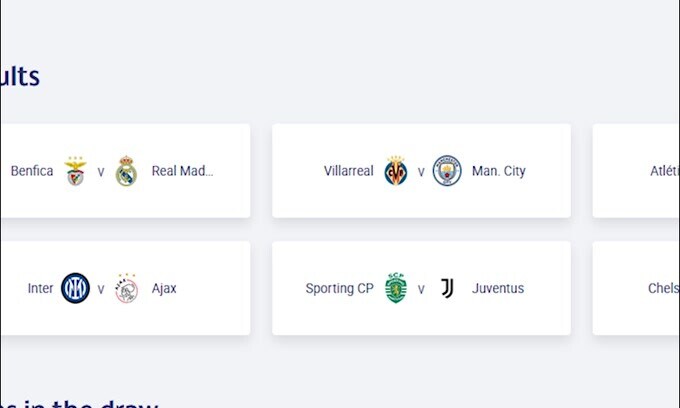 Champions, sorteggio ottavi: Sporting-Juventus ed Ajax-Inter