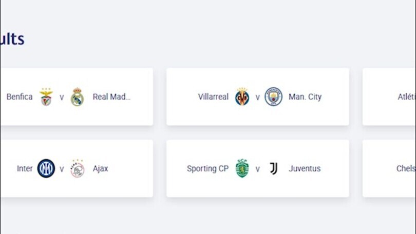 Champions, sorteggio ottavi: Sporting-Juventus ed Ajax-Inter