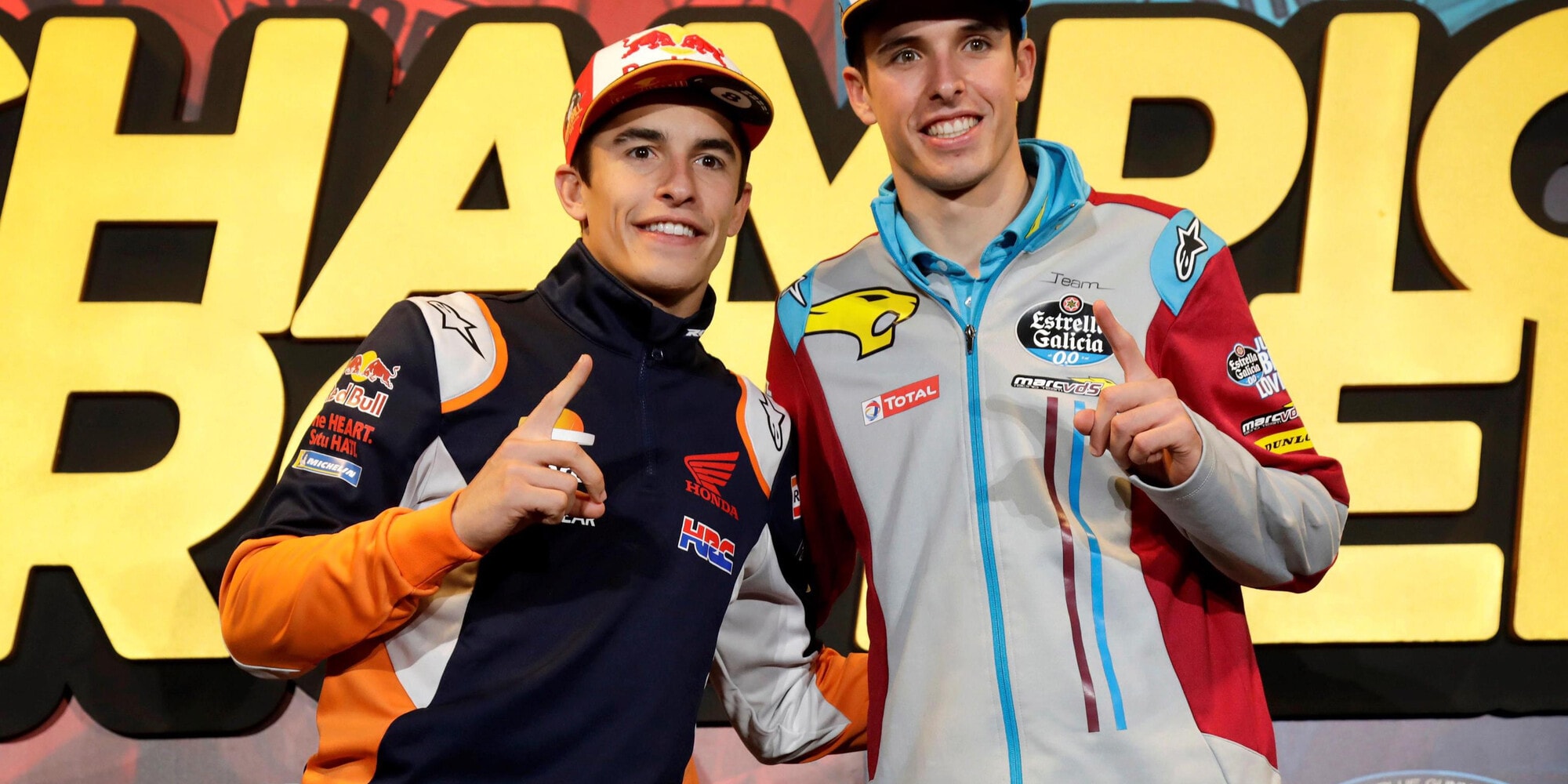 MotoGp, i fratelli Marquez esultano per il titolo di Verstappen: "Che gara!"