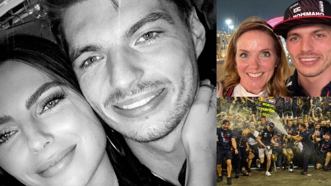Verstappen, festeggiamenti da "beato tra le donne" con Geri e Kelly