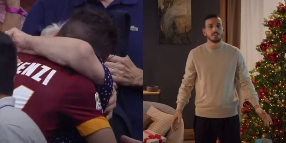 Florenzi "bello de nonna": il video con Netflix è dolcissimo