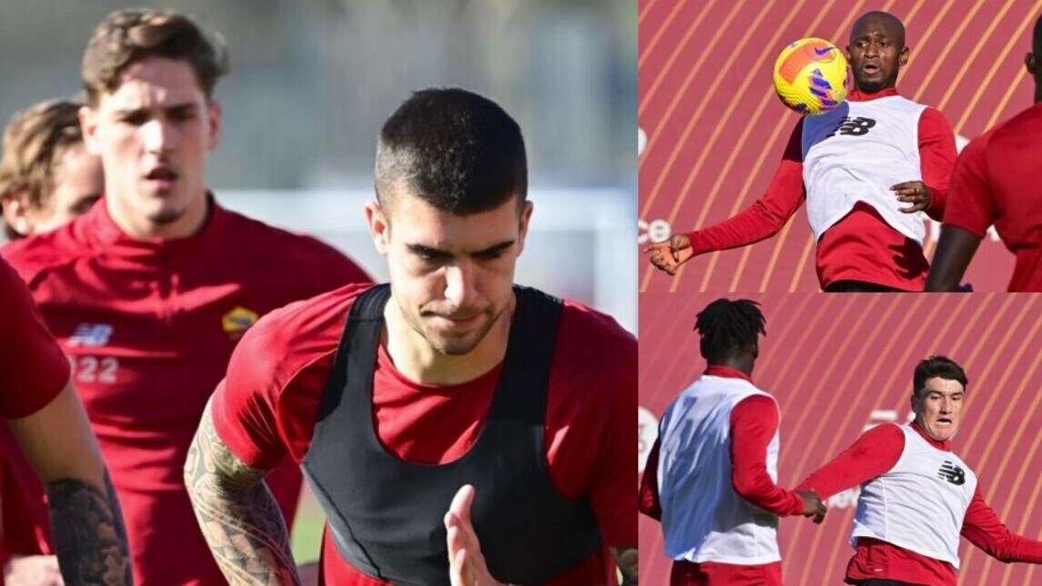 Zaniolo in gruppo: è a disposizione di Mourinho per Atalanta-Roma