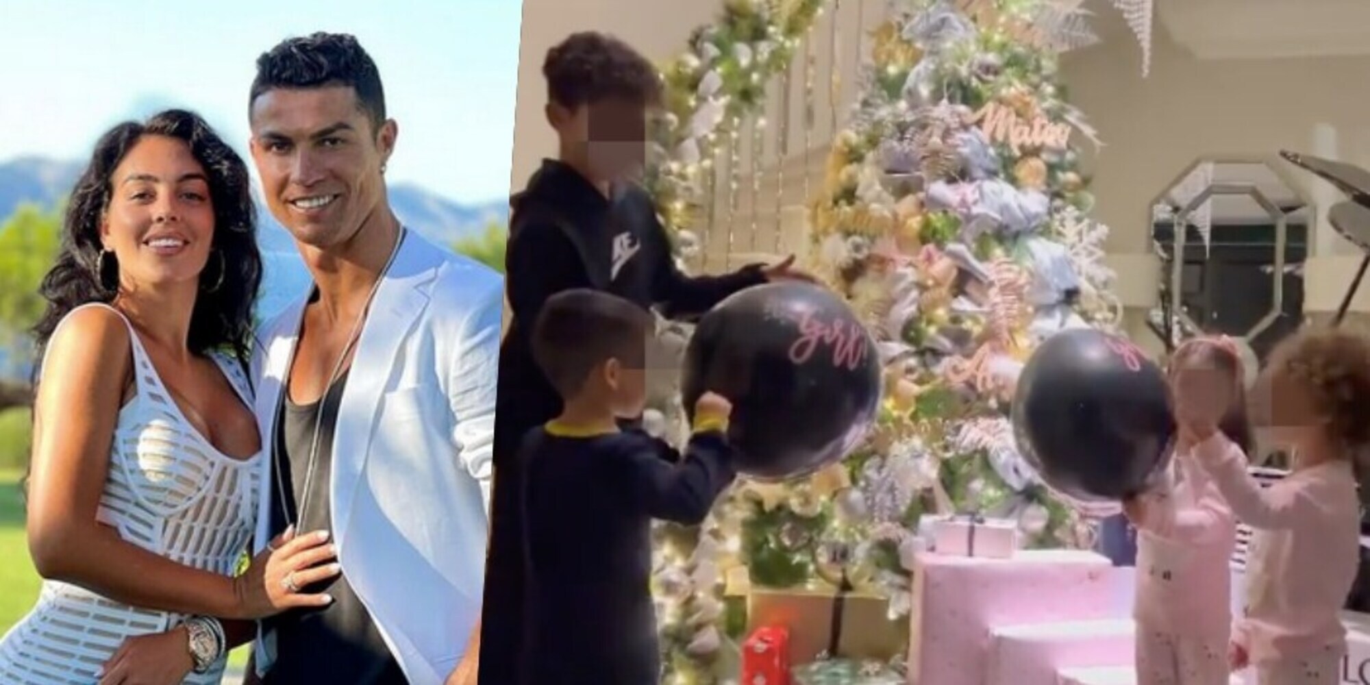 Cristiano Ronaldo di nuovo papà: sui social svelato il sesso dei gemelli