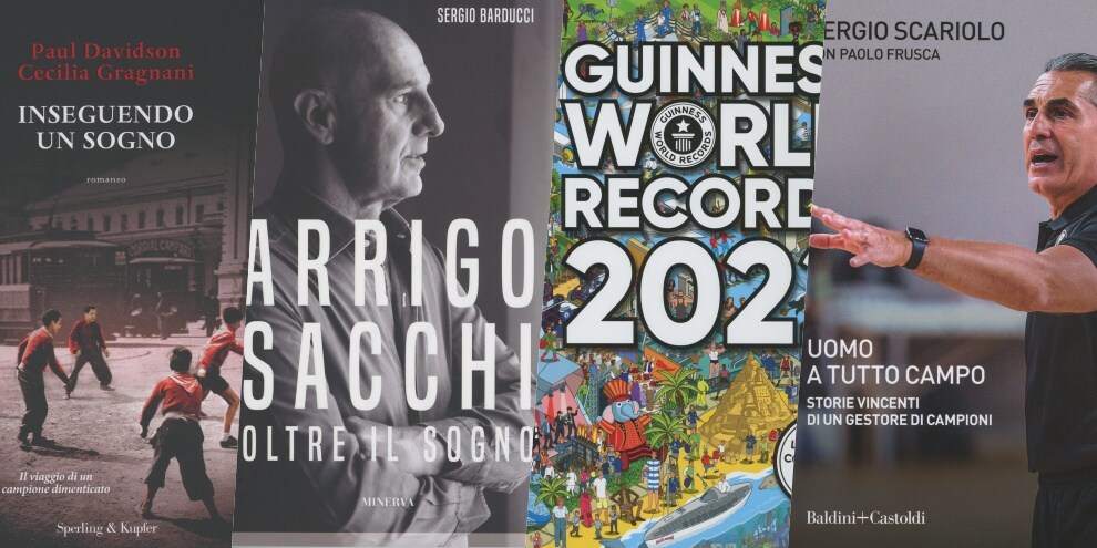 Dal Milan dei pionieri al Guinness dei primati, nuovi libri per Natale