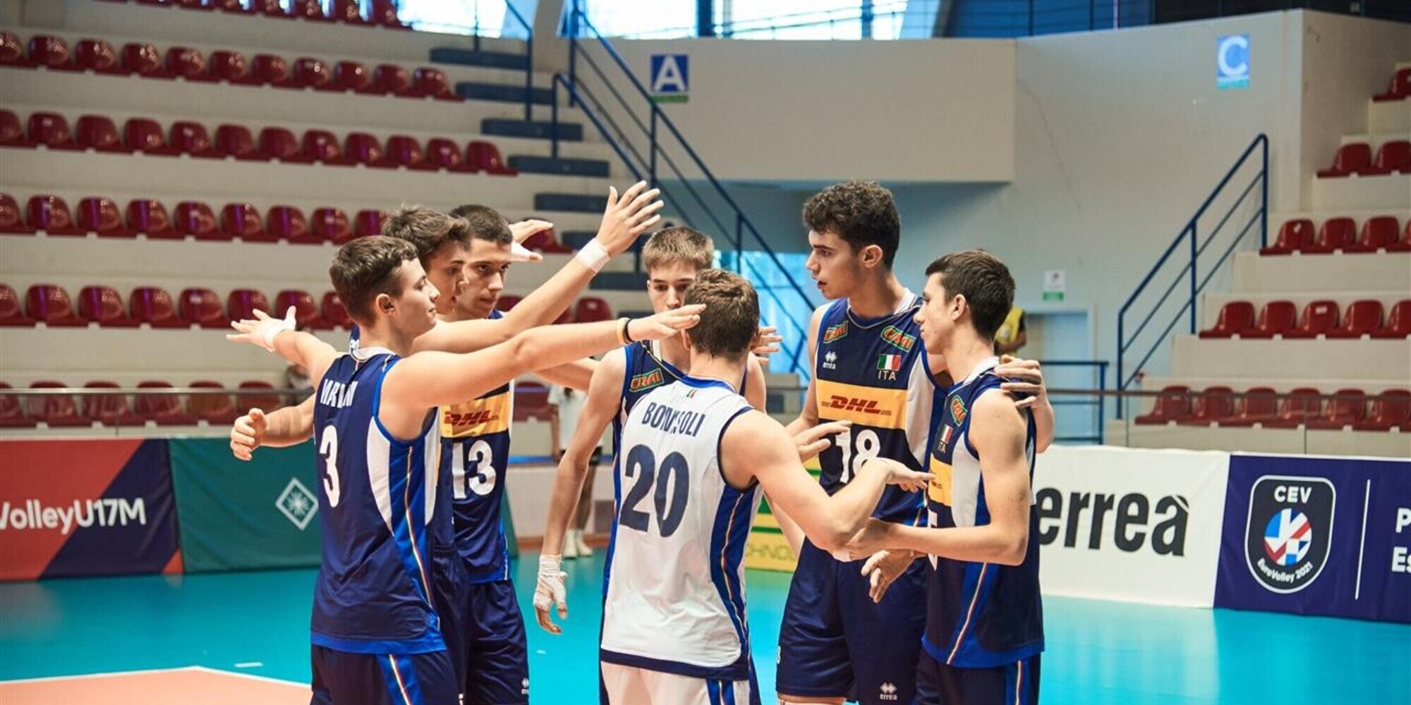 L'Under 18 in raduno per il Wevza