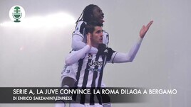 Serie A: la Juventus convince. La Roma dilaga a Bergamo