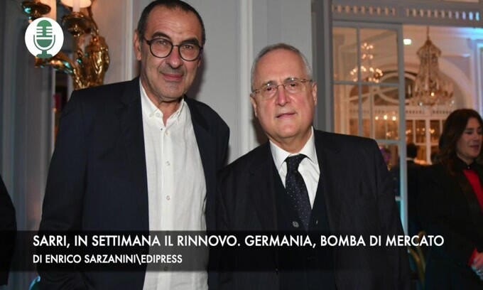 Sarri, in settimana il rinnovo. Germania, bomba di mercato