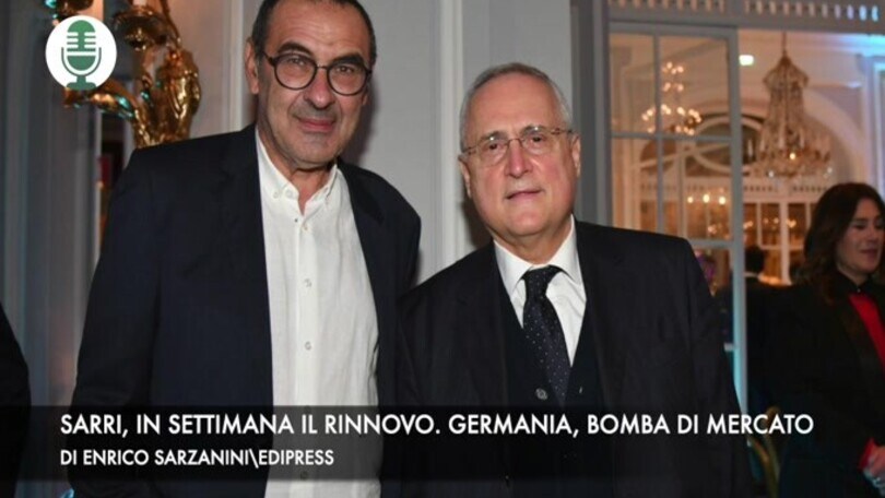 Sarri, in settimana il rinnovo. Germania, bomba di mercato