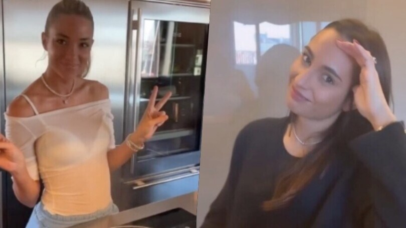Lady Morata e lady Locatelli in cucina, ma qualcosa va storto...