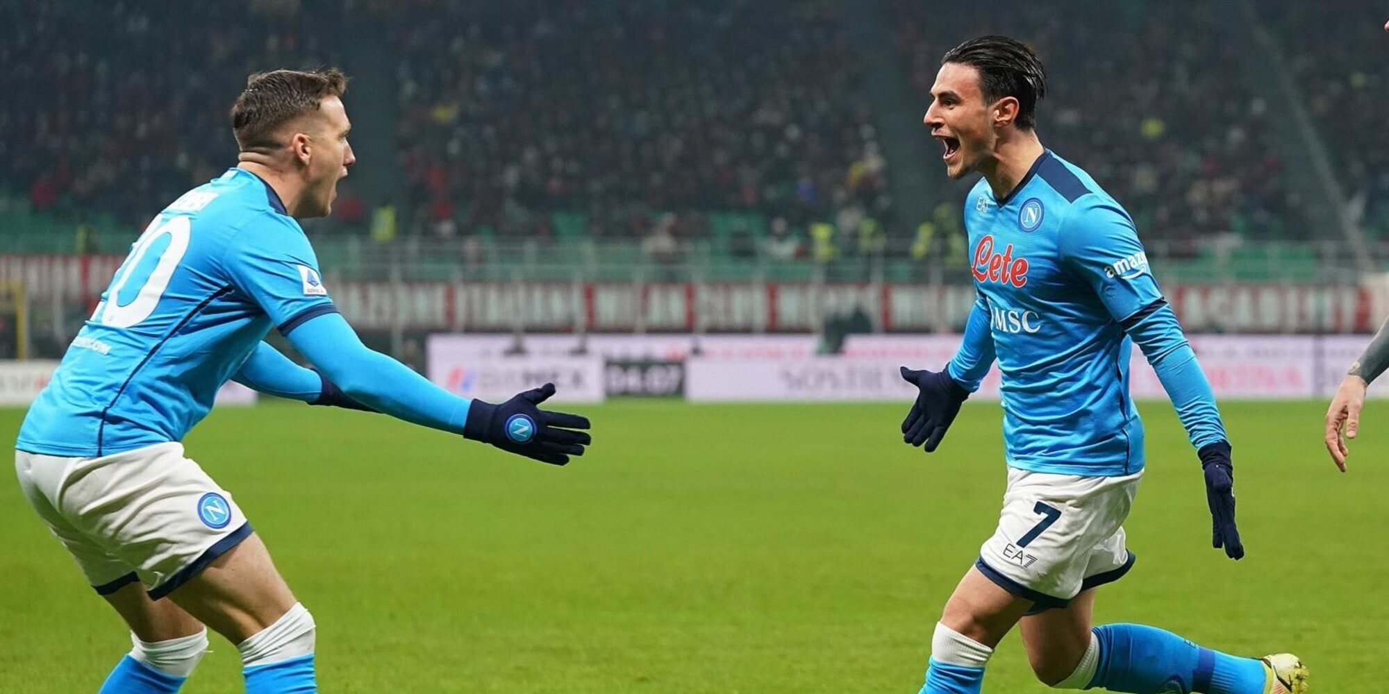 Napoli, Zielinski: "Per lo scudetto ci siamo"