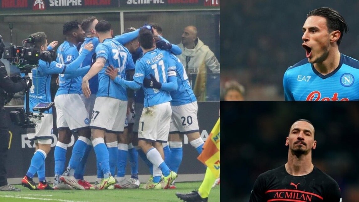 Un lampo di Elmas a San Siro: il Napoli vince 1-0 con il Milan