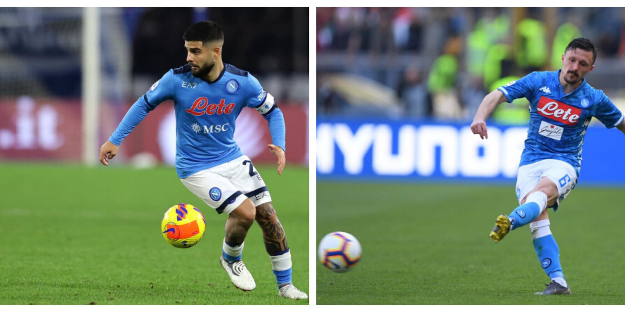 Napoli, ottime notizie per Spalletti: recuperati Insigne e Mario Rui
