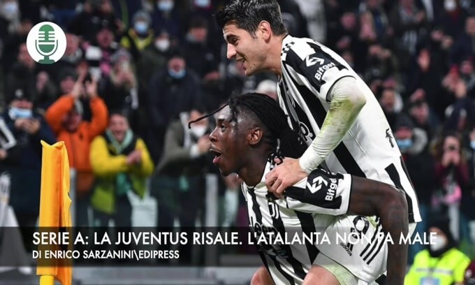 Serie A: la Juventus risale. L'Atalanta frena ancora