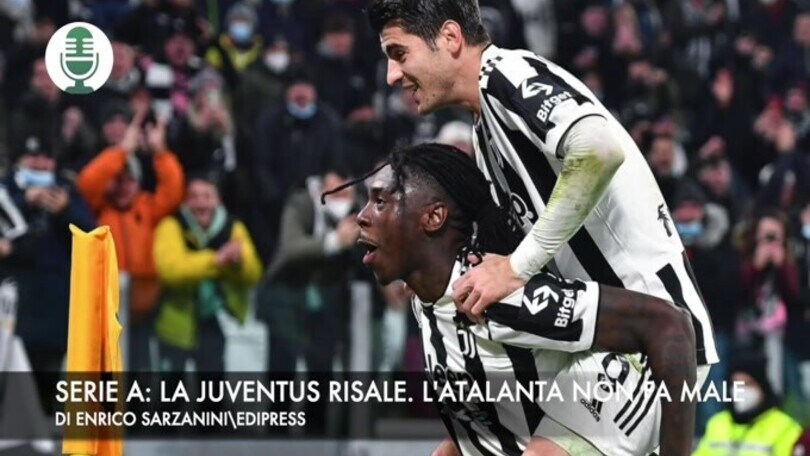 Serie A: la Juventus risale. L'Atalanta frena ancora