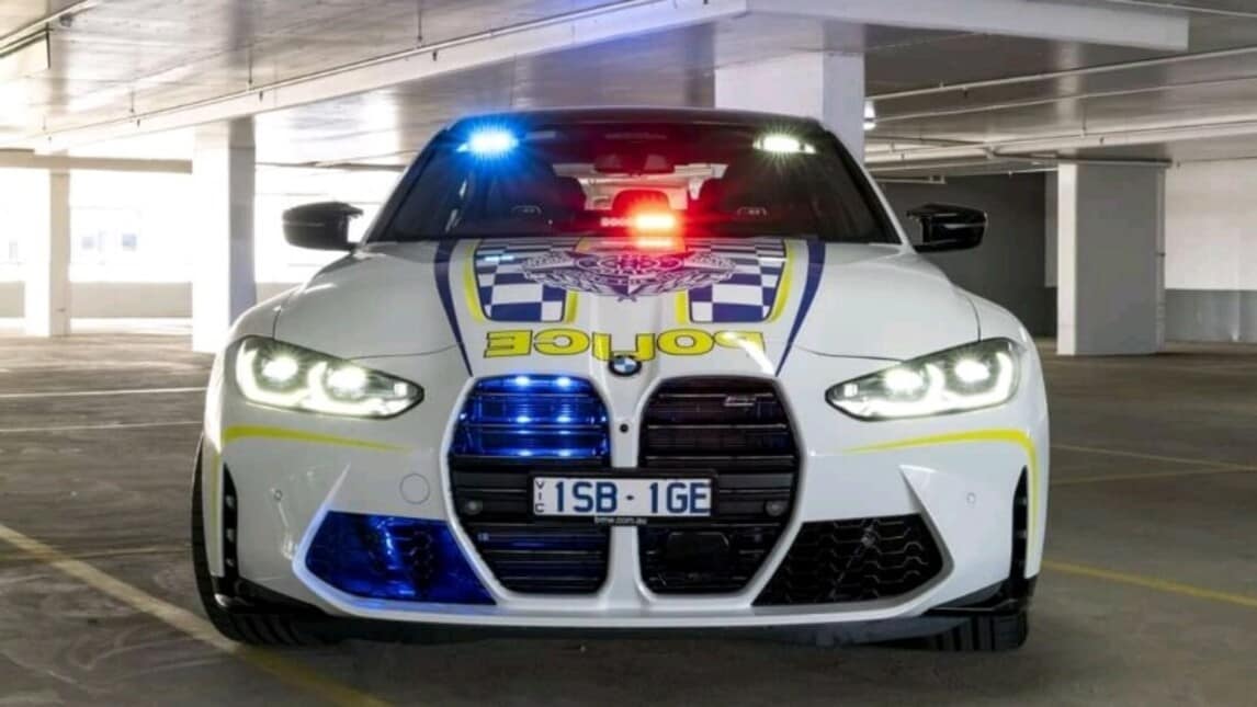 BMW M3 Competition per la polizia australiana