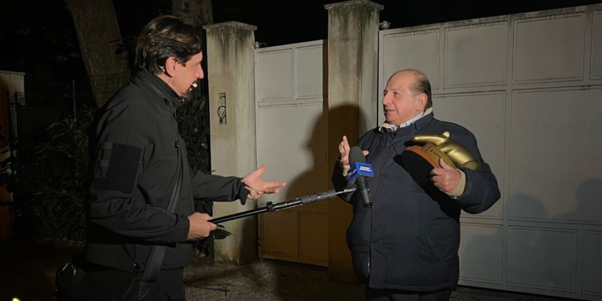 Giancarlo Magalli, dopo la condanna arriva il Tapiro d’Oro