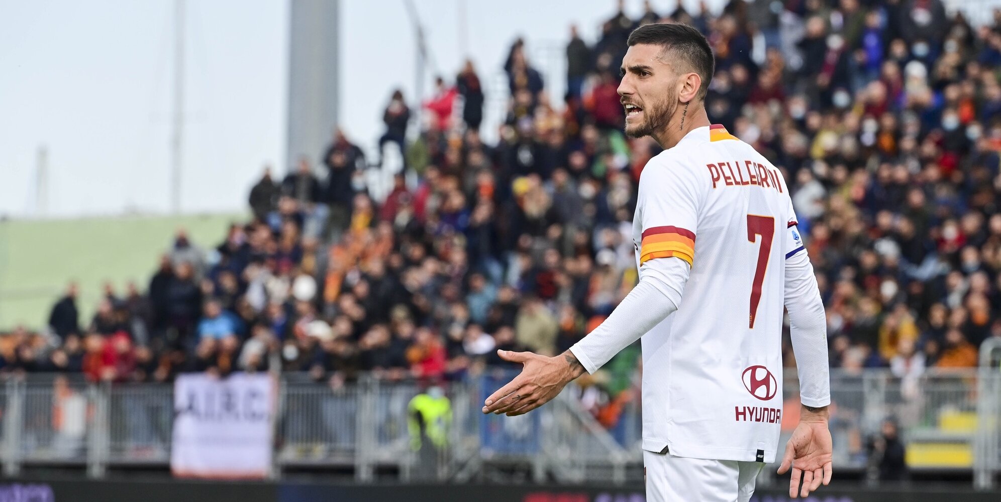 Roma, Pellegrini da Dubai pensa al Milan
