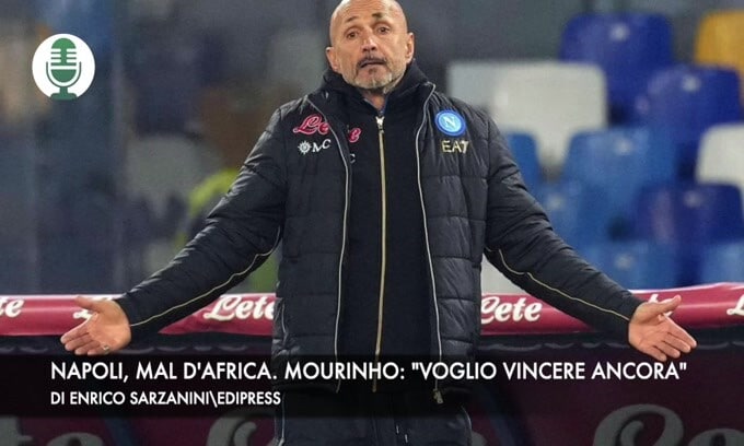 Napoli, mal d'Africa. Mourinho: "Voglio vincere ancora"