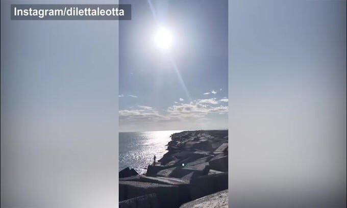 Santo Stefano in bicicletta per Diletta Leotta!