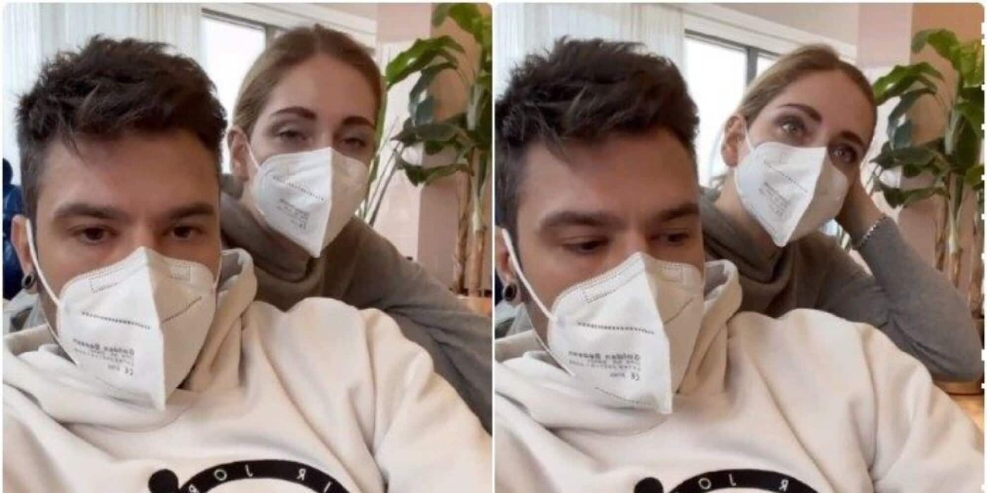 Fedez e Chiara Ferragni positivi al Covid