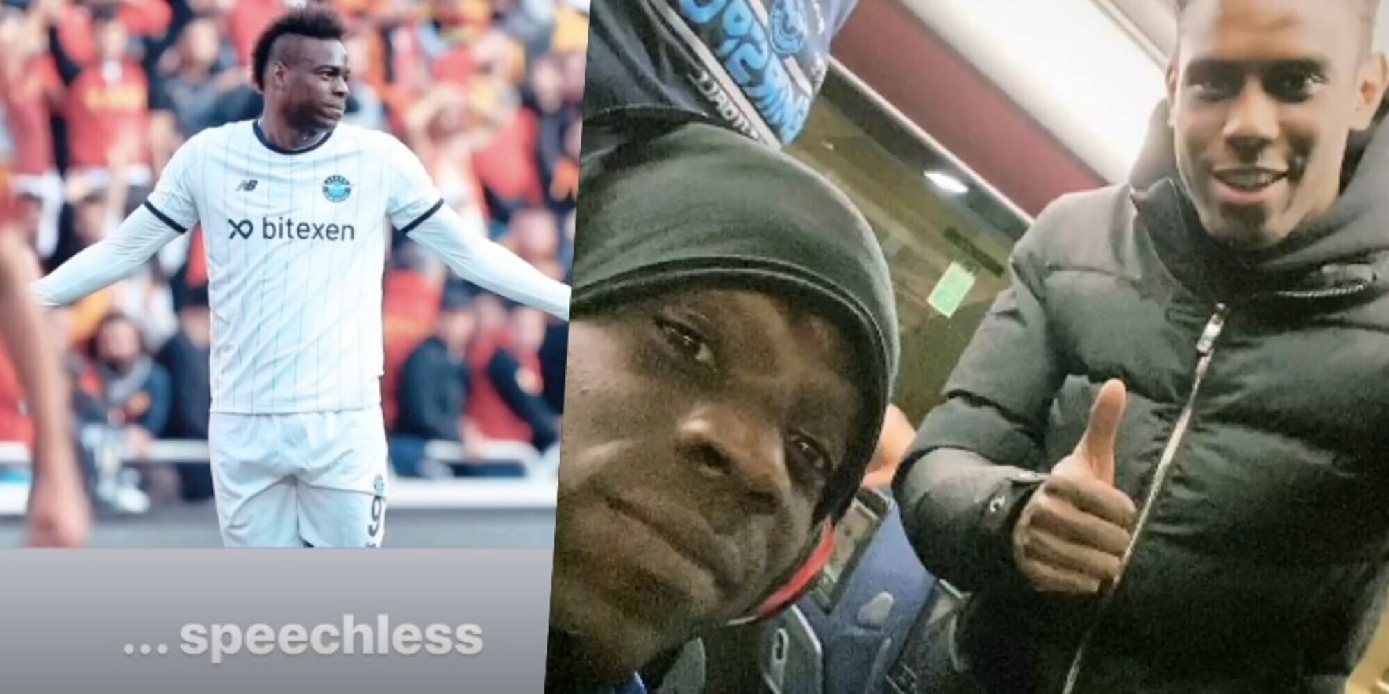 Balotelli, gol pazzesco contro il Goztepe e frecciata sui social: "Muti"