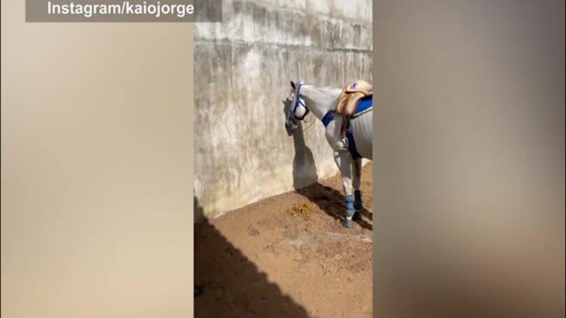 Lunedì a cavallo per Kaio Jorge