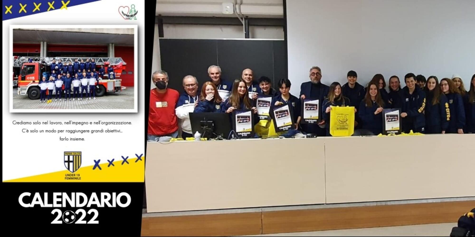 Parma Femminile, la formazione Juniores Under 19 presenta il calendario 2022