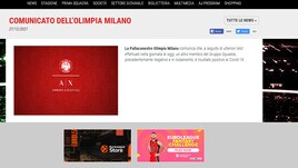 Basket, Olimpia Milano: nuovo caso covid nel gruppo squadra