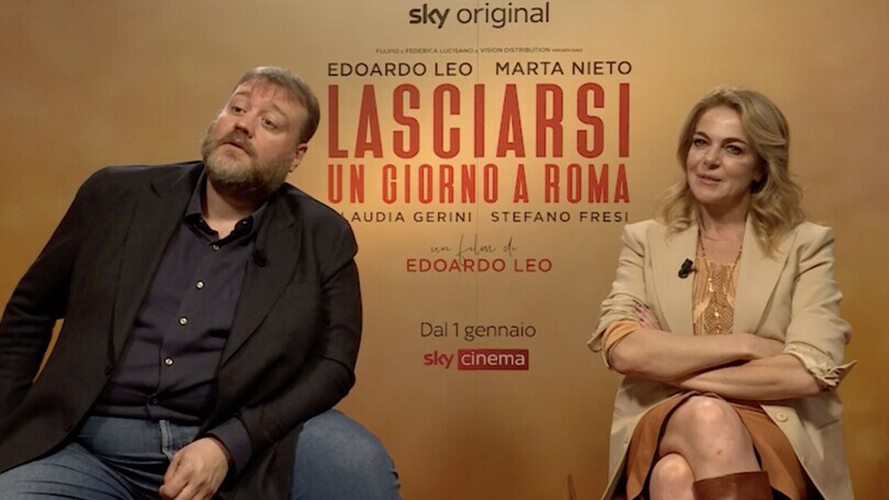 Lasciarsi un giorno a Roma, l'intervista a Stefano Fresi e Claudia Gerini