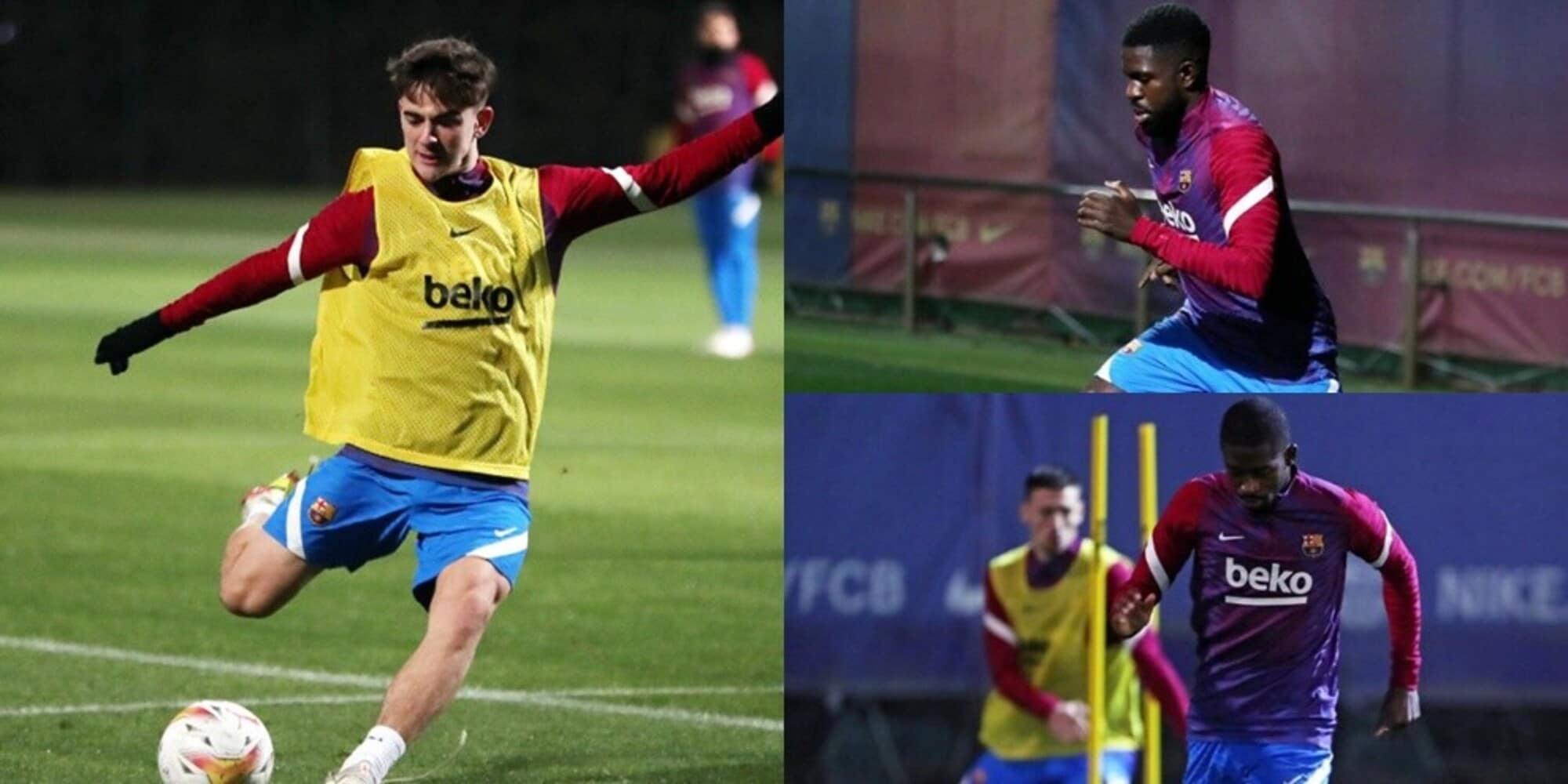 Dembélé, Umtiti e Gavi positivi: Barcellona in ansia
