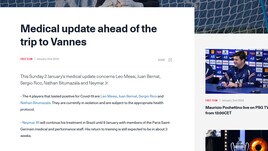 Psg, Messi ha il Covid-19