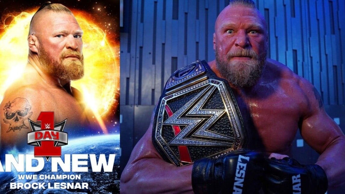 WWE, il Day 1 incorona Brock Lesnar nuovo campione