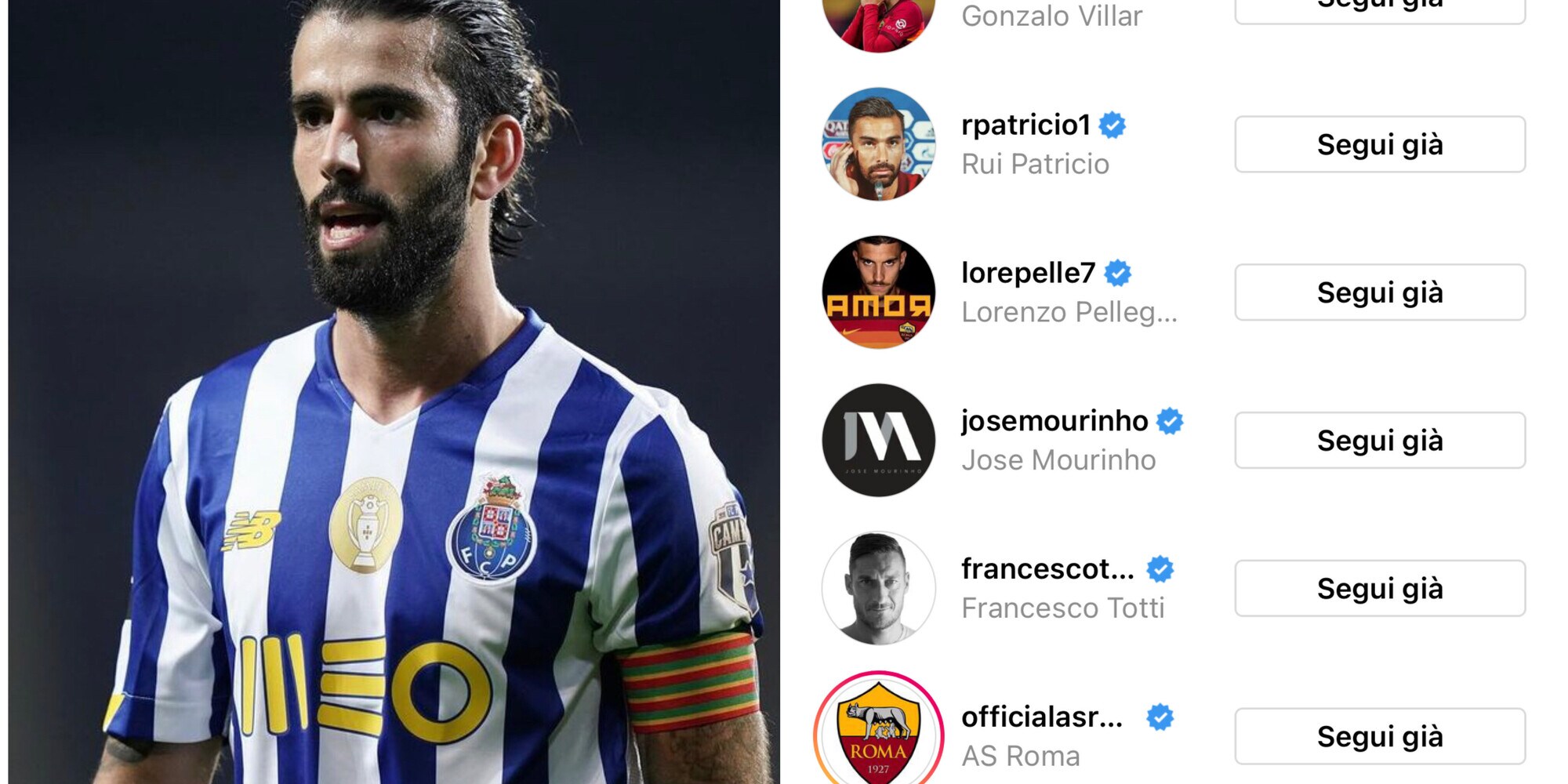 Sergio Oliveira vuole la Roma: l’indizio social scatena i tifosi