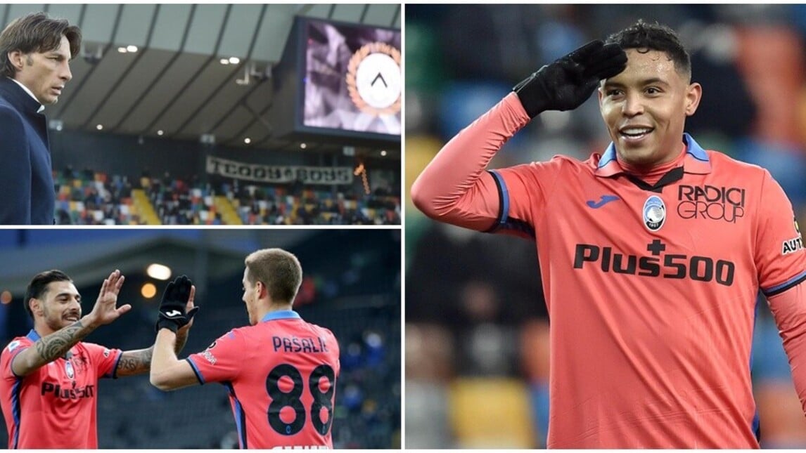 Muriel-show: l'Atalanta travolge l'Udinese decimata dal Covid