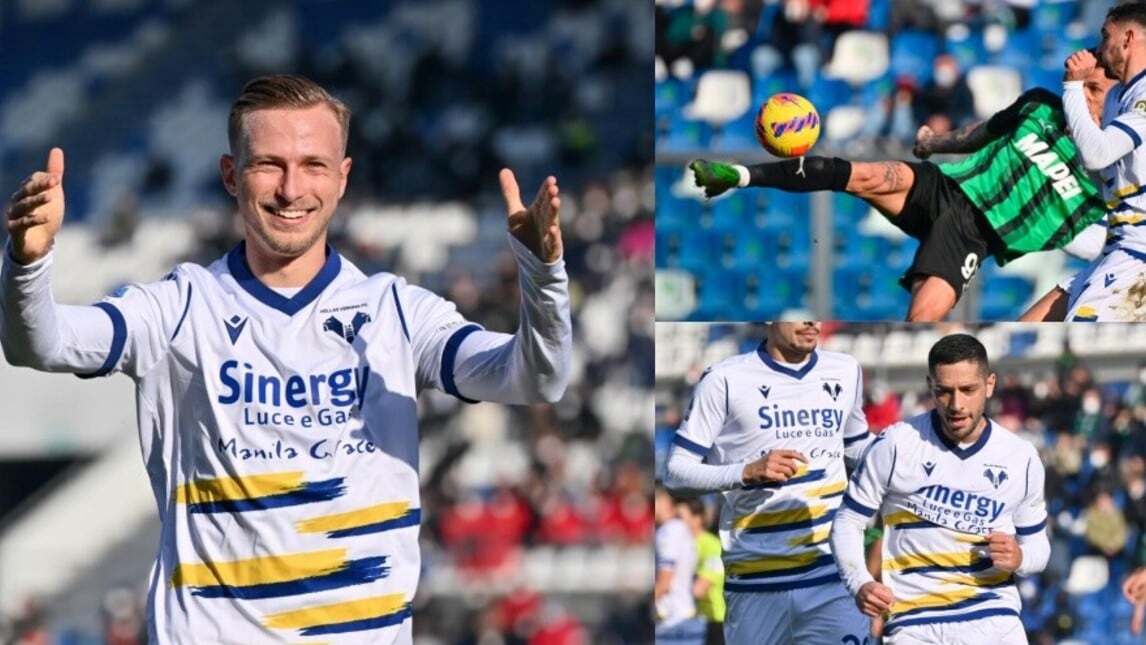 Tripletta di Barak e rovesciata di Scamacca: Sassuolo-Verona show!