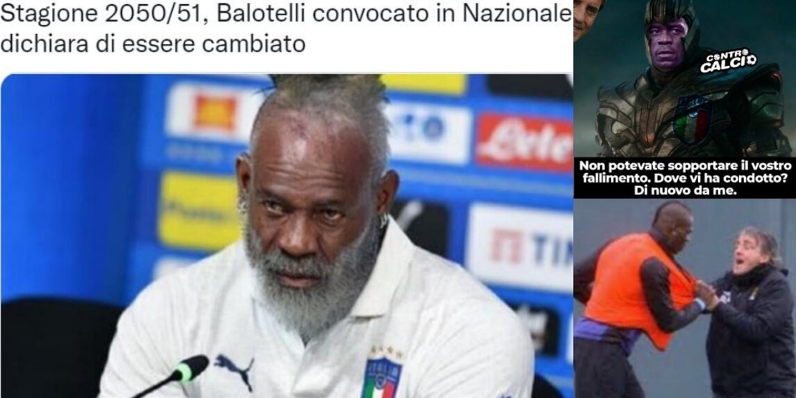 Balotelli di nuovo in Nazionale: si scatena l'ironia social!
