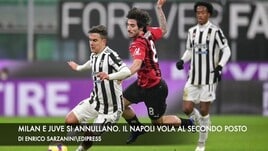 Serie A: Milan e Juve si annullano. Il Napoli vola al secondo posto
