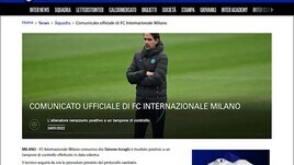 Inter, Inzaghi positivo al Covid