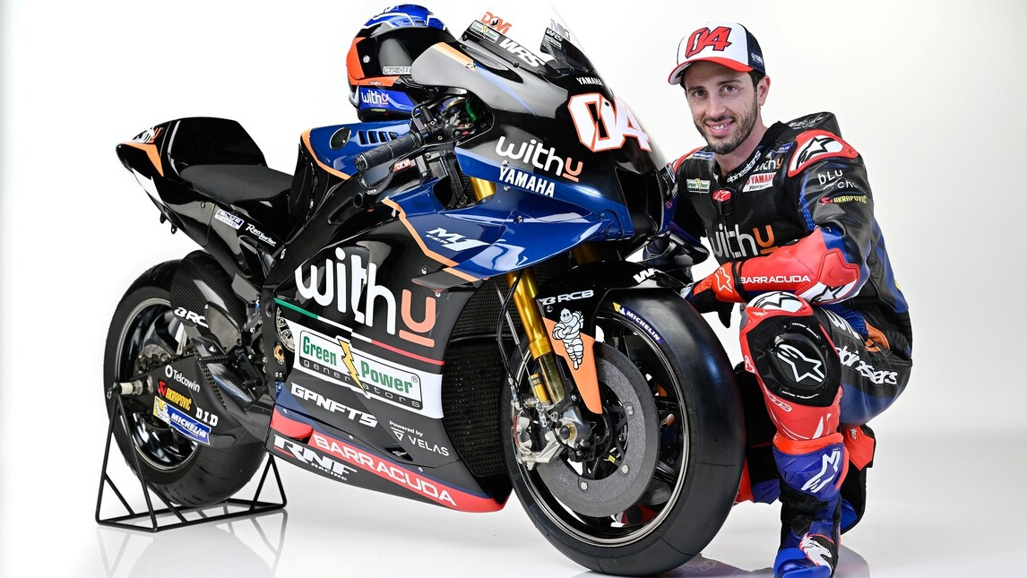 MotoGP, presentate le Yamaha M1 di Dovizioso e Binder