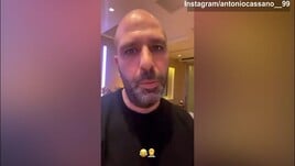 Il saluto di Checco Zalone e Amadeus ad Antonio Cassano