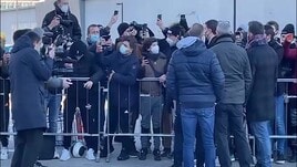 Juventus: Vlahovic lavora alla Continassa