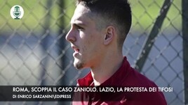 Roma, scoppia il caso Zaniolo. Lazio, la protesta dei tifosi