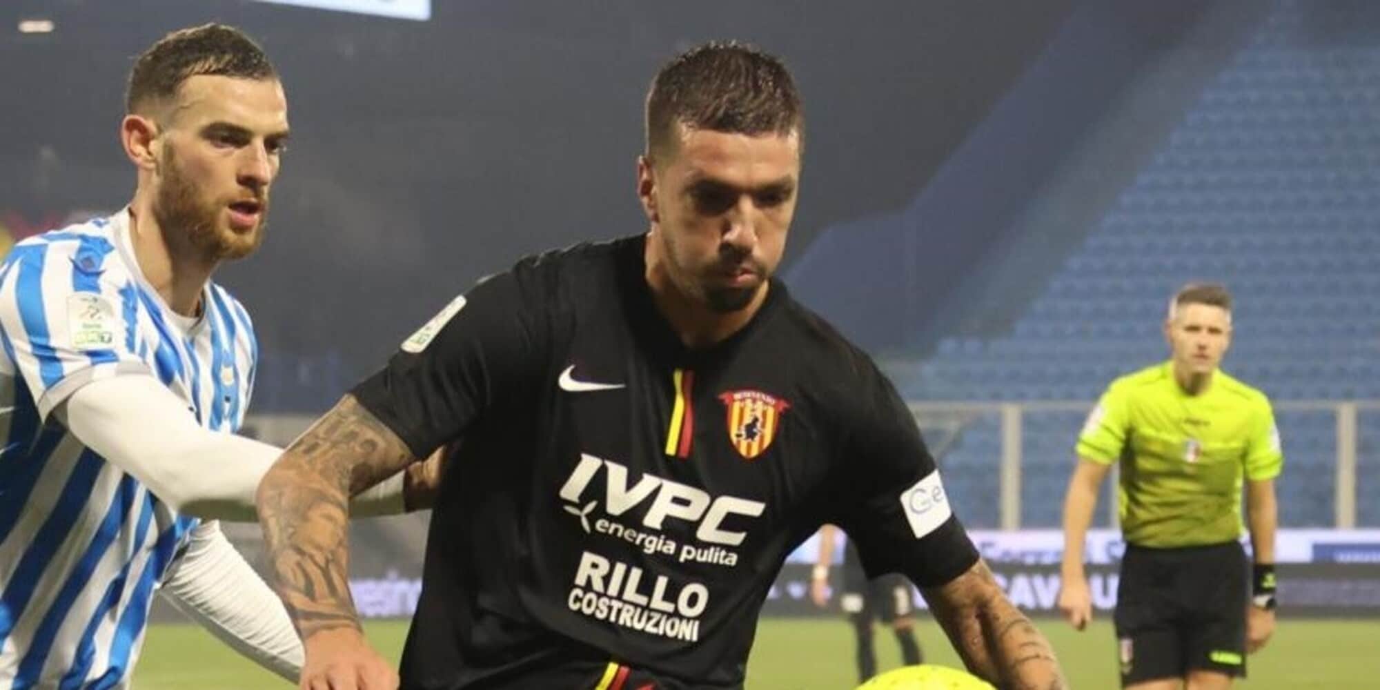 Serie B, Benevento fa sognare Forte: "Un gol a Buffon? Magari"