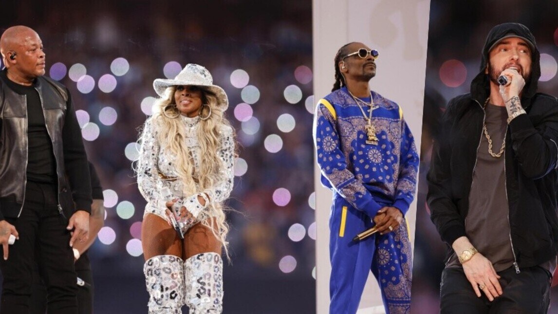 Super Bowl, da Snoop Dogg a Eminem: che spettacolo all'intervallo!