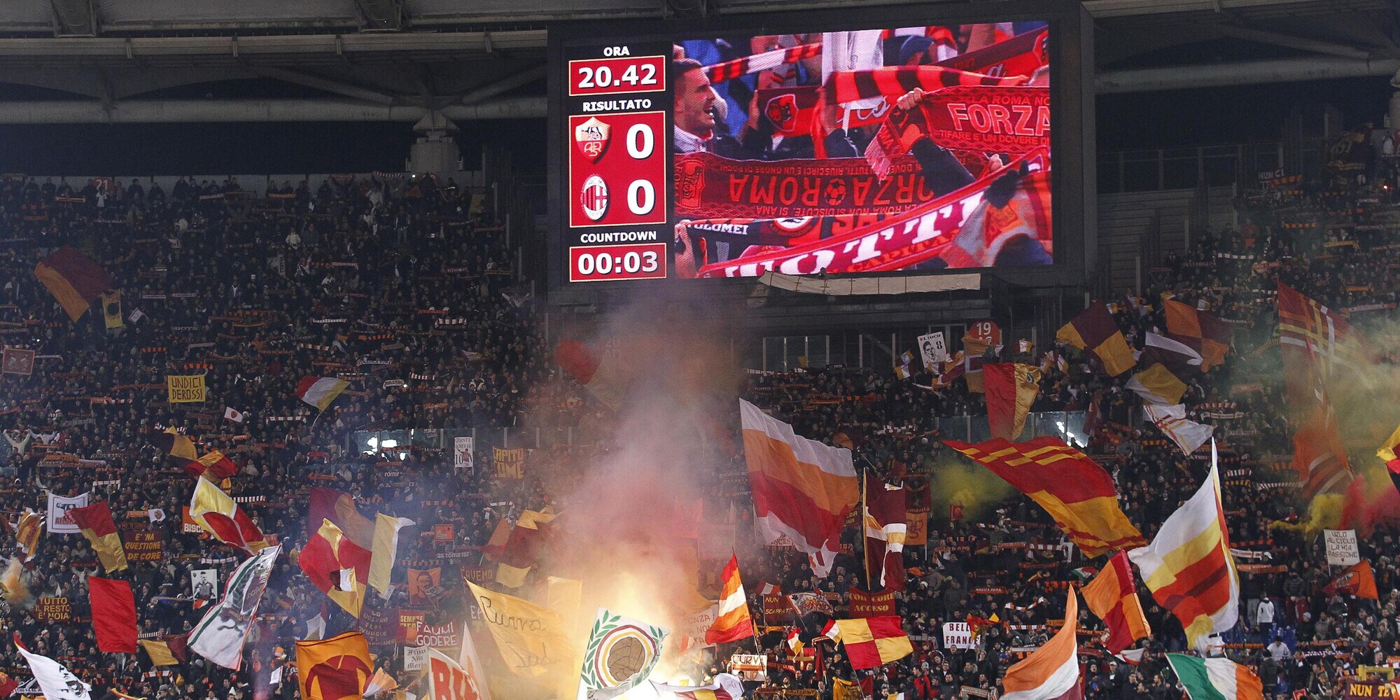 Roma, la Curva Sud risponde a Spalletti: «Noi non ci saremo»