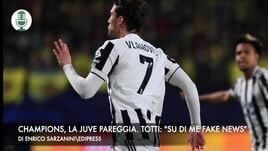 Champions, la Juventus pareggia. Totti: "Su di me solo fake news"
