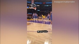 LeBron James da record nella notte, Berrettini: "Svegliatemi!!"
