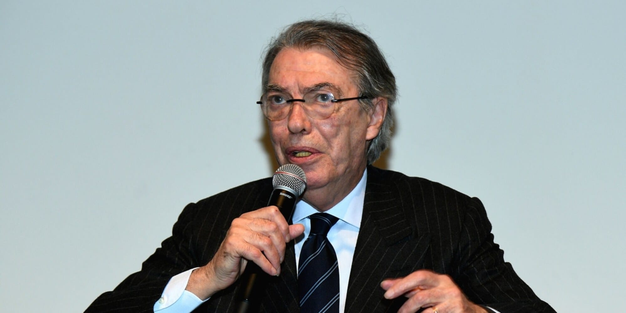 Moratti: “Superlega? Da presidente Inter non avrei firmato”