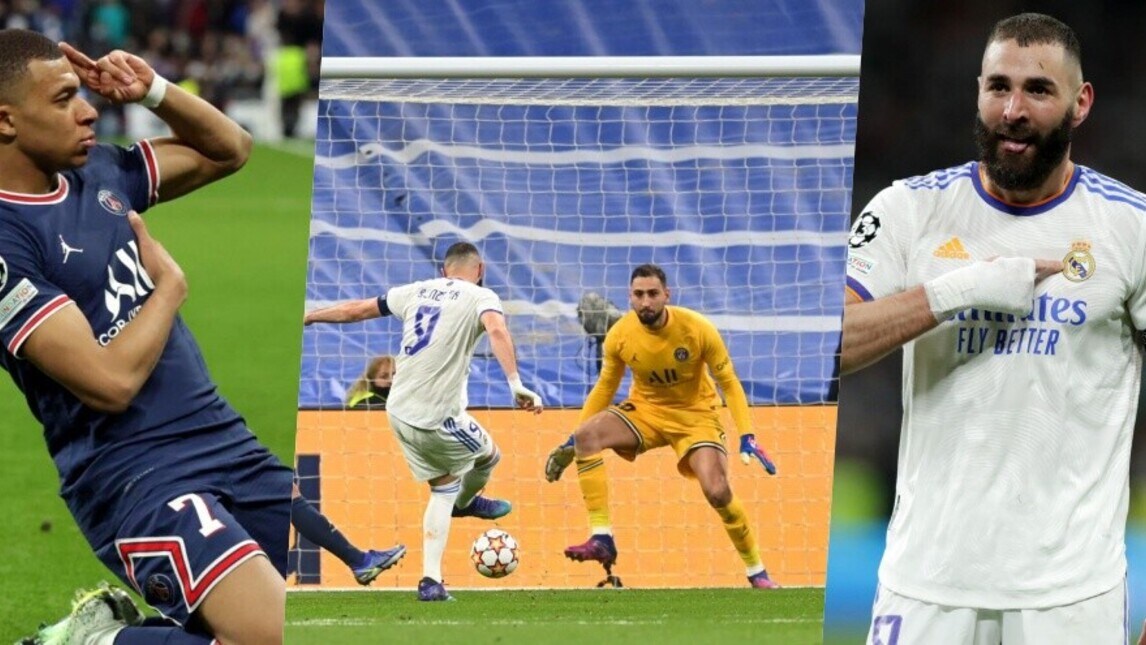 Benzema, tripletta in 17'! Real ai quarti, al Psg non basta Mbappé