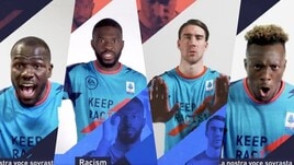 Da Koulibaly a Tomori, da Vlahovic a Abraham, la Serie A contro il razzismo